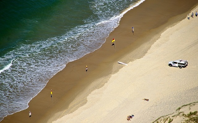 Praia Gold Coast, Queensland, Austrália, Autocaravana de Aluguer em Brisbane