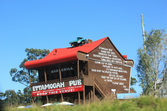 Ettamogah Pub, Sunshine Coast, Queensland, Austrália, Autocaravana de Aluguer de Gold Coast