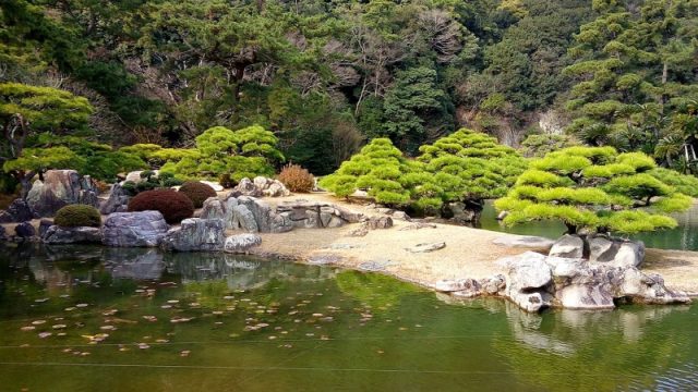 Jardins Ritsurin, Shikoku, Autocaravana de aluguer do Japão