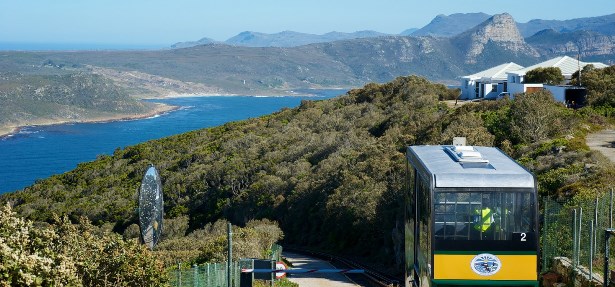 Funicular at Cape Point, South Africa