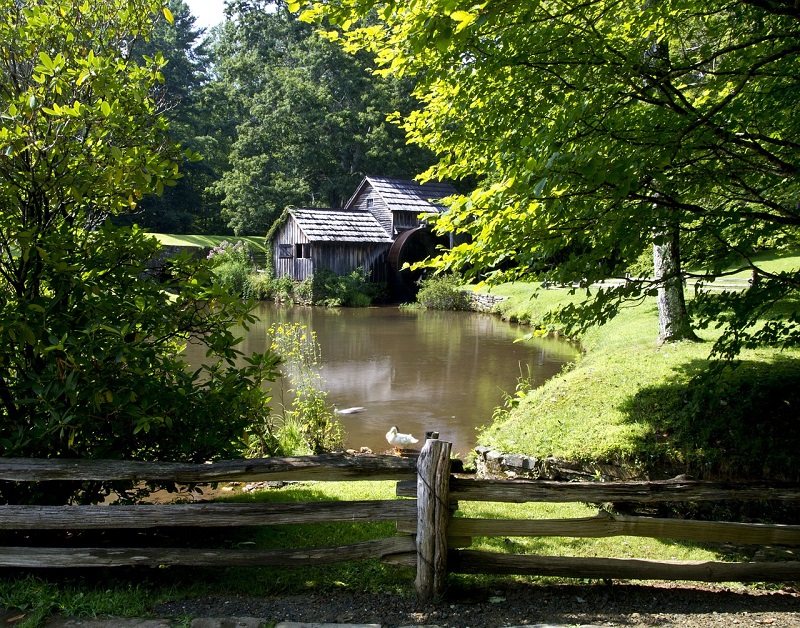 Mabry Mills, Blue Ridge Parkway