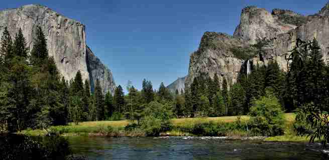 Yosemite National Park in California's Sierra Nevada, USA