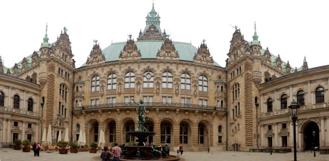 City Hall, Hamburg Airport Car Rental, Germany