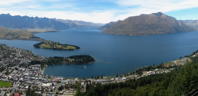 Lake Wakatipu from Queenstown Gondola