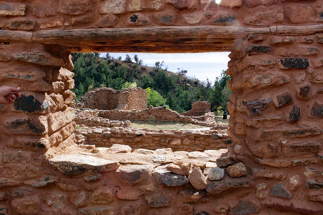 Historic ruin in New Mexico, Car Rental Albuquerque Airport