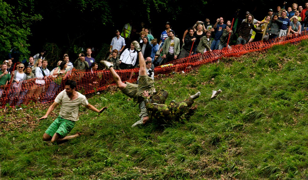 Coopers Hill Cheese Rolling