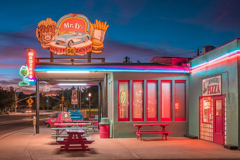 Mr D'z Route 66 Diner in Kingman, Arizona