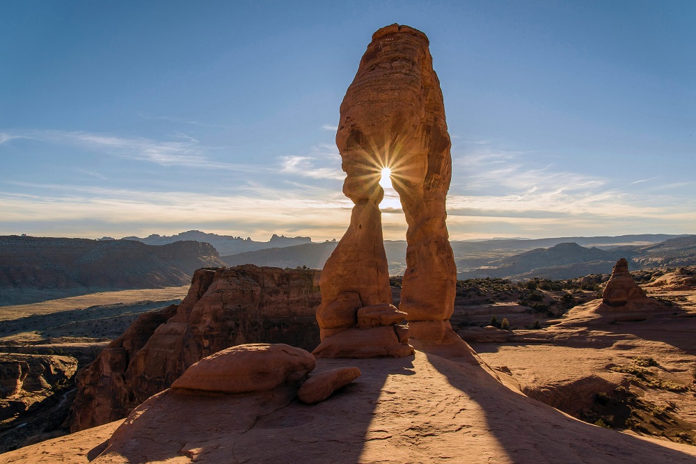 Delicate Arch Trail in Arches National Park, Utah