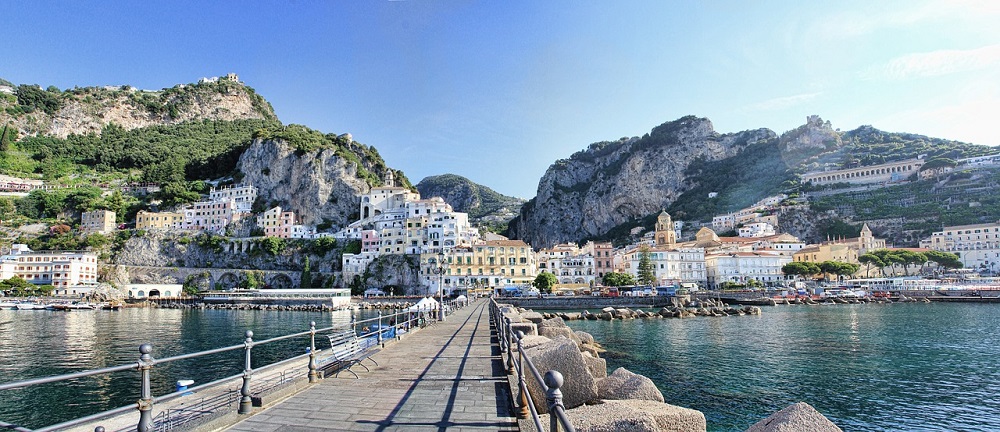 Amalfi on the Amalfi Coast in Italy