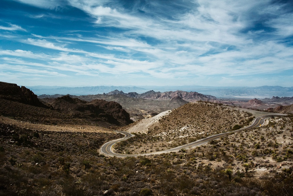 Near Oatman on Route 66 in Arizona