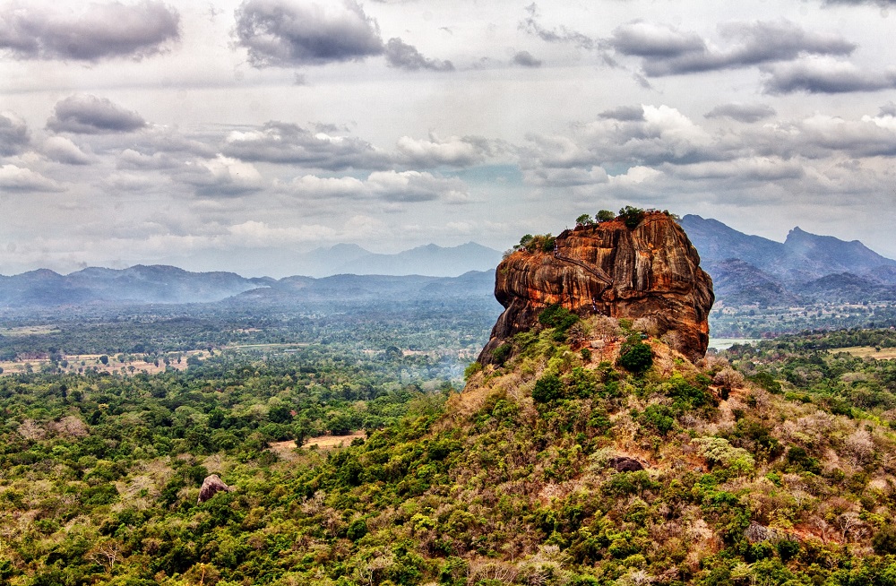 Lion Rock (Sigirya) in Sri Lanka