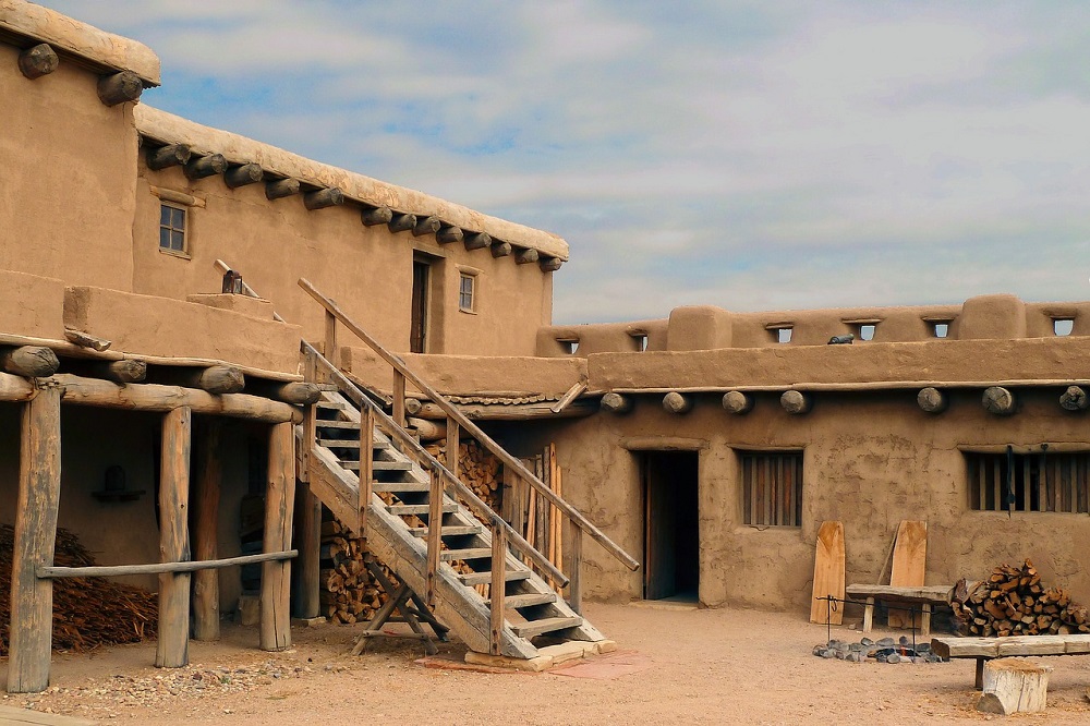 Bent's Old Fort in Santa Fe, New Mexico USA