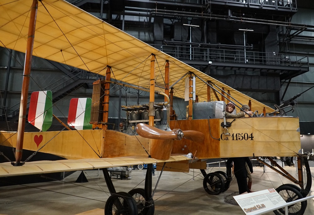 Caproni CA.36 Biplane in the US Air Force Museum in Dayton, Ohio