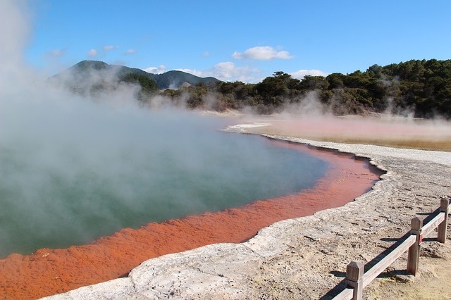 Wai-o-Tapu Geothermal Area, Rotorua, Auckland Motorhome Rental, New Zealand