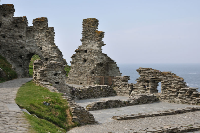 Tintagel Castle,motorhome rental holiday to Cornwall, England