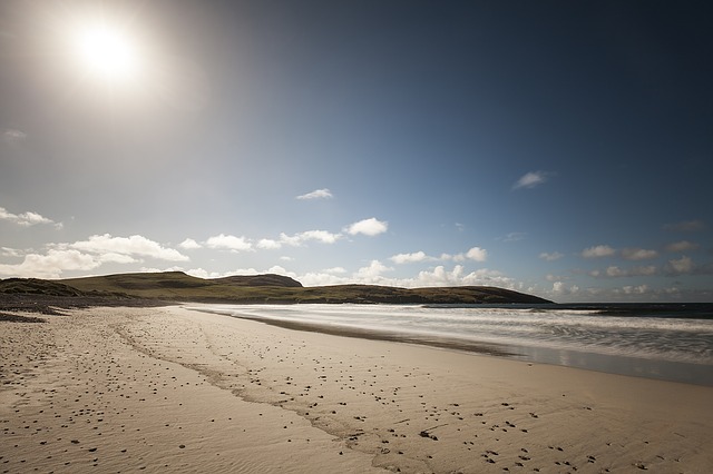 Outer Hebrides RV Holiday by Ferry, Scotland, vatersay beach
