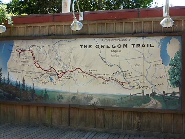 Lewis and Clark National Historic Trail, Oregon USA