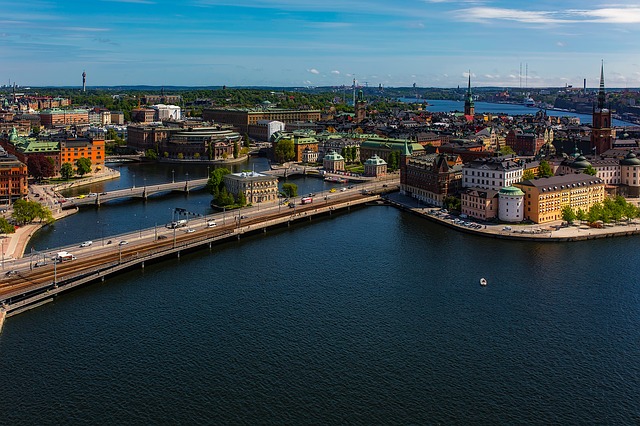 Stockholm, Sweden, Scandinavian RV holiday