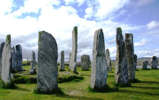 outer hebrides campervan journey, motorhome rental, Calanais Standing Stones of Lewis Island, scotland