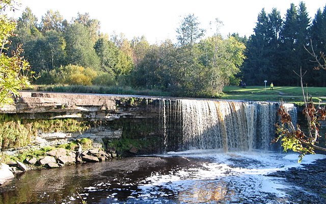 Estonia Campervan Hire Holiday, Jagala Waterfall