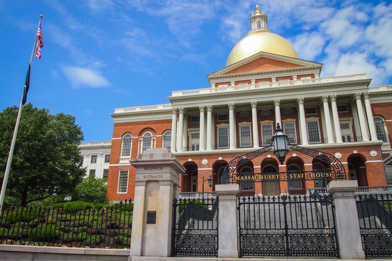 Massachusetts State House, Boston - East Coast RV Road Trip Hubs