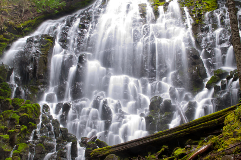 Ramona Falls, Mount Hood National Forest, oregon rv road trip, Waterfalls