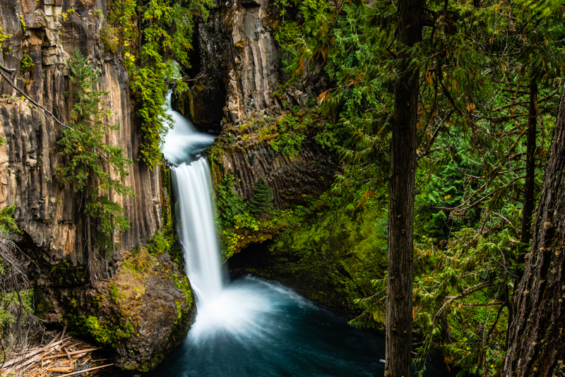 Toketee Falls, oregon rv road trip,waterfalls