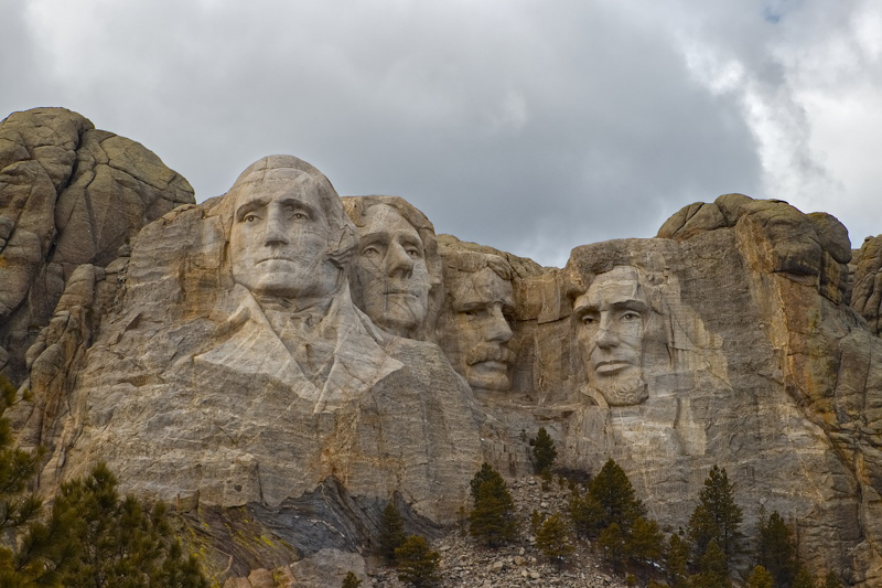 Four Presidents of Mount Rushmore National Memorial - South Dakota National Parks Road Trip Itinerary