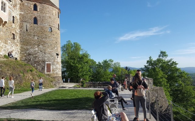 Ljubjana Motorhome Rental, Slovenia,castle