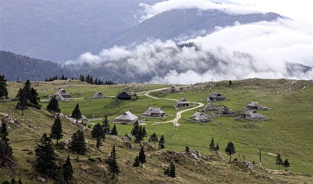 Shepherds Village in the Alps,slovenia motorhome rental