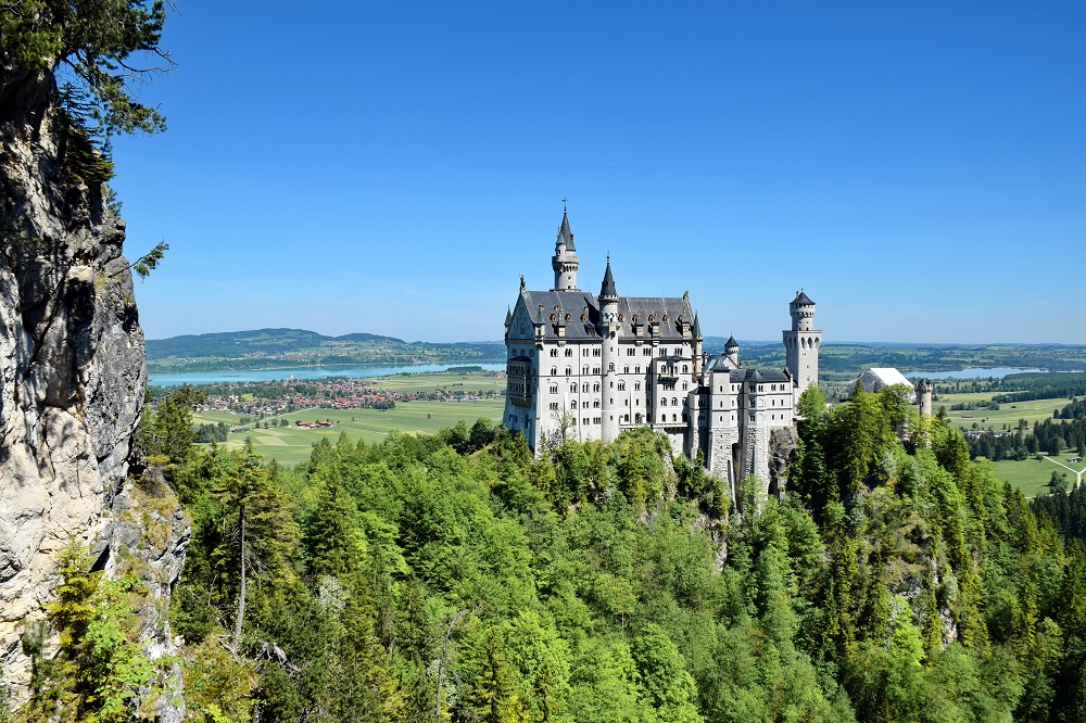 Neuschwanstein Castle in Bavaria, Germany