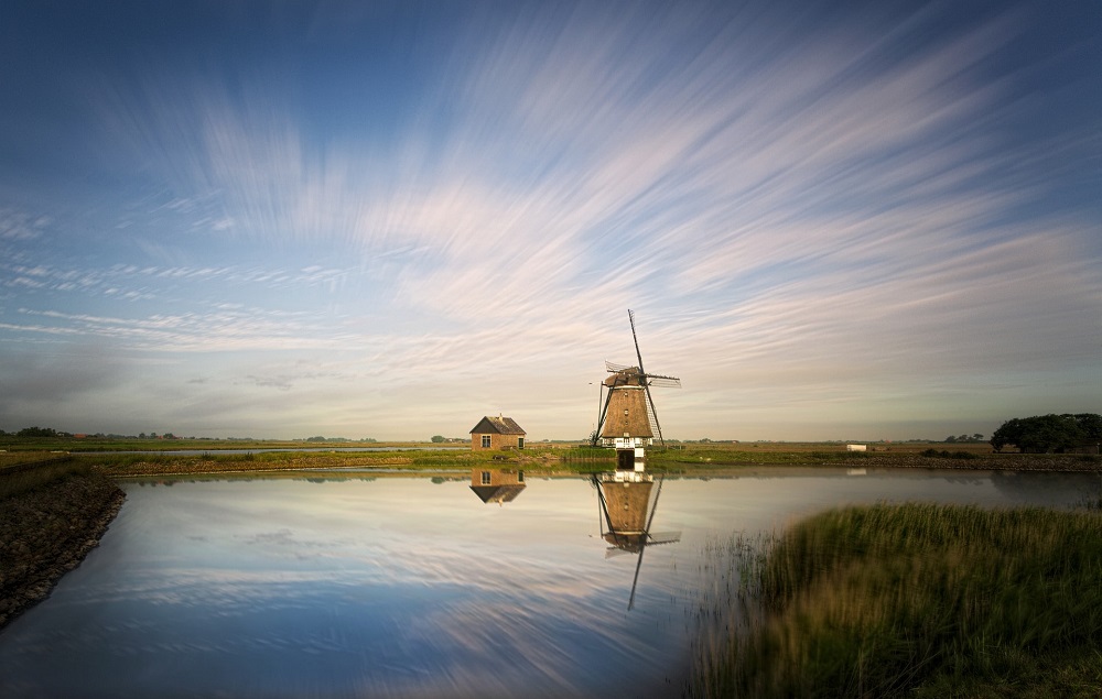 Windmill, Texel Island, Netherlands