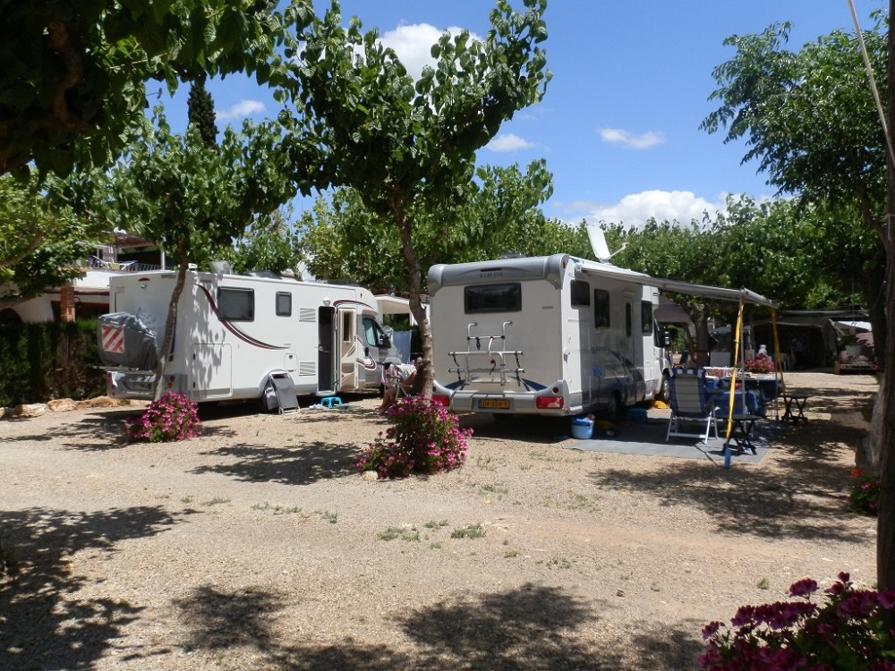 Camping Clara near Tarragona, Spain