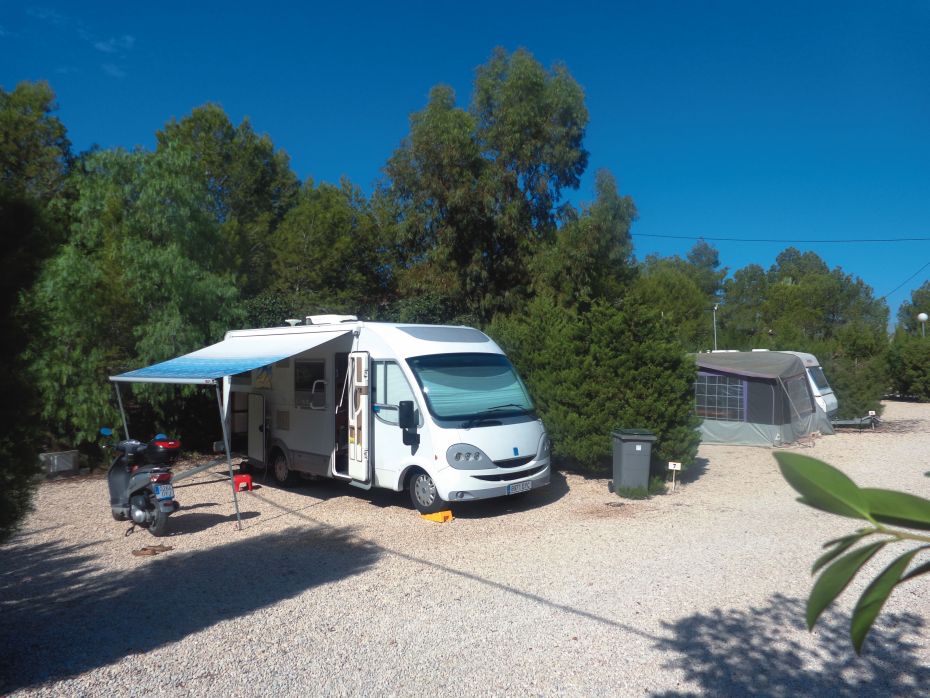 Camping La Pedrera near Murcia in Alicante, Spain