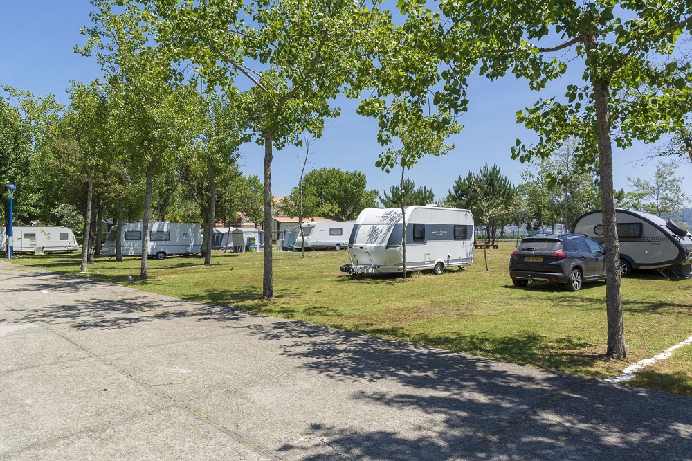 Camping Santa Tecla at A Guarda, Spain