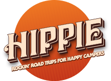 Hippie Campers, Christchurch, New Zealand logo