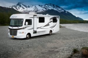 Clippership 30ft Class A RV rental in Alaska, USA