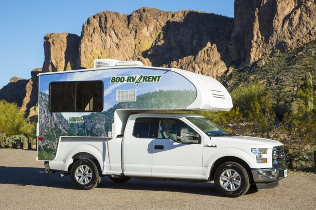 Cruise America 16ft Truck Camper in the US