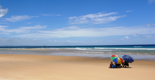 Praia da Barra Beach,Vilanculous 4WD Campervan Rental, Mozambique