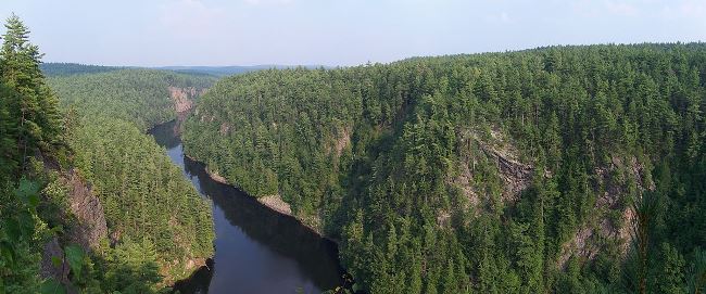 Barron Canyon in Algonquin Provincial Park, Canada