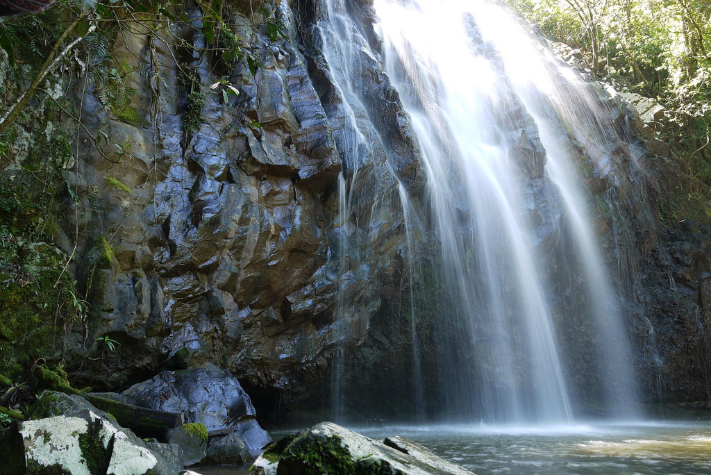 Waterfall in the Atherton Tablelands, Far North Queensland