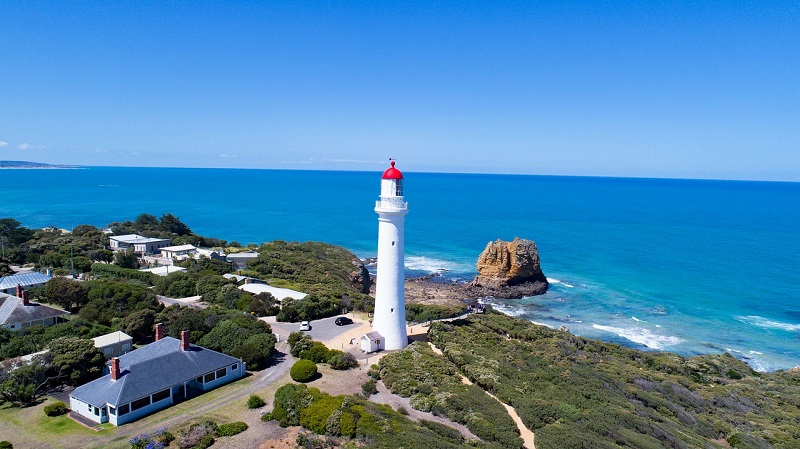 Great Ocean Road Attractions, Lighthouse at Aireys Inlet