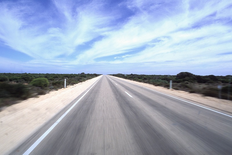 Driving Across the Nullarbor Plain
