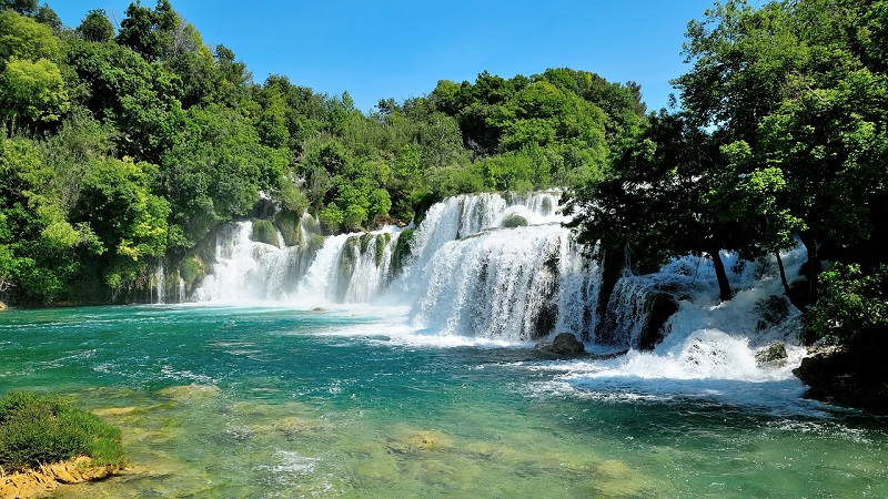 Croatian Coast Road Trip, Waterfalls in Krkka National Park