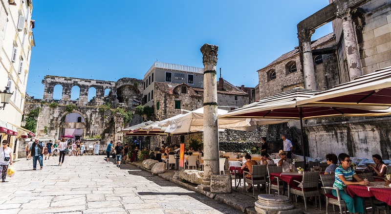 Split Croatia, street