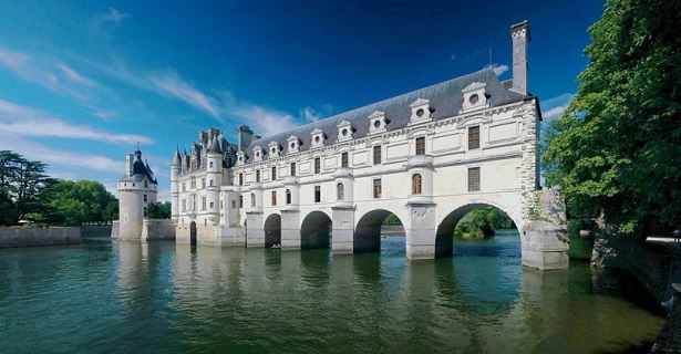 Chateau de Chenonceau in the Loire Valley,Nantes Motorhome Rental