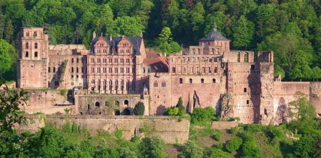 Heidelberg Castle, Stuttgart Motorhome Rental, Germany