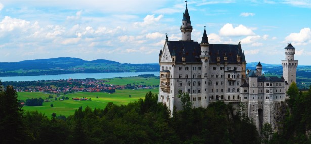 Neuschwanstein Castle, Bavaria on the Romantic Road Germany