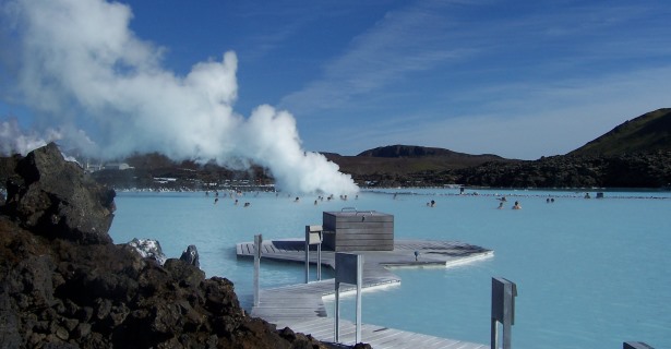 Blue Lagoon geothermal spa, Keflavik motorhome rental