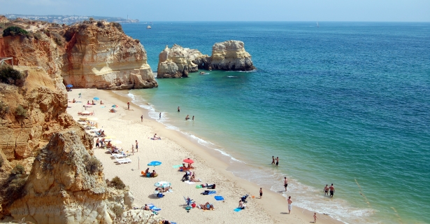 Portugal Scenic Drives, Praia de Faro Beach, Algarve